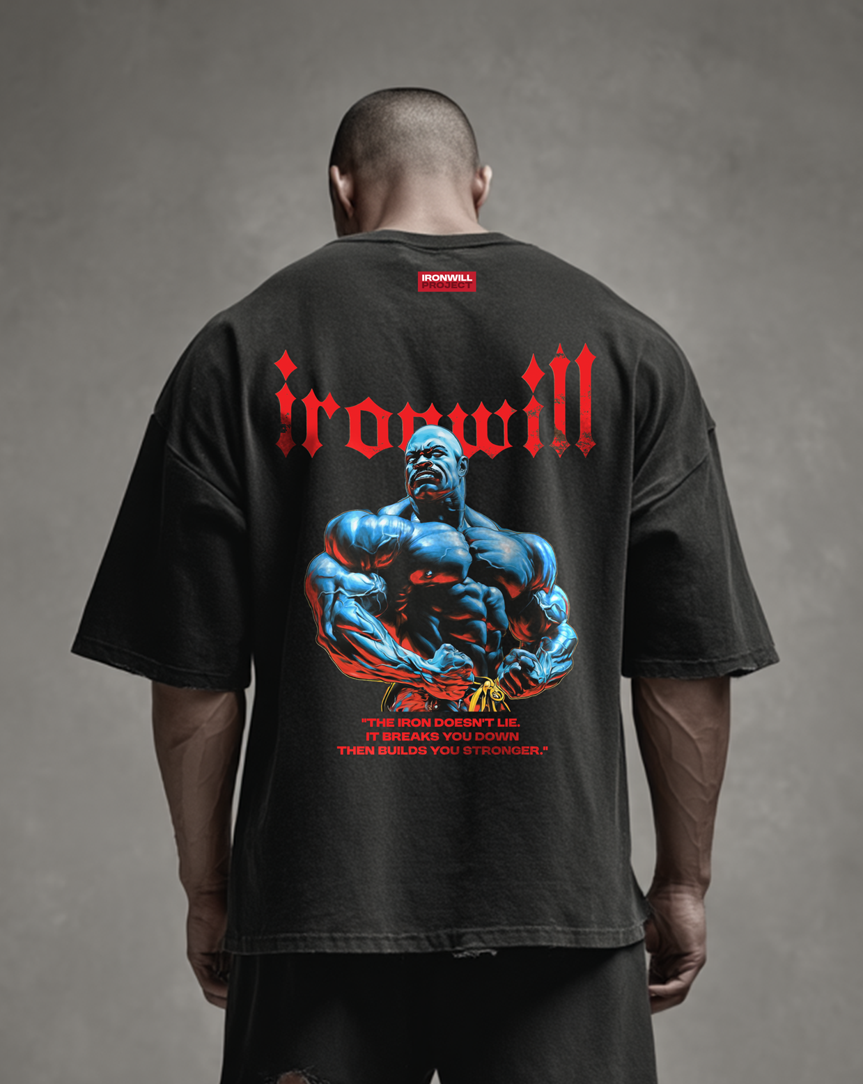 IRONWILL- FLEXING TEE